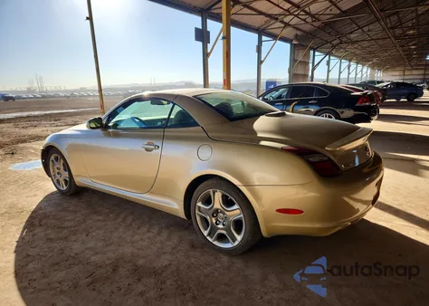 2006 Lexus Sc 430 z USA, uszkodzony, nr VIN JTHFN48Y869006550